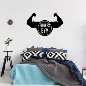 Ambiance-sticker Sticker sport fitness gym pas cher