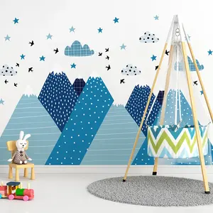 Ambiance-sticker Stickers enfant montagnes scandinaves pierkaVendu parambiance-sticker