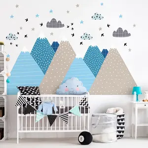 Ambiance-sticker Stickers enfant montagnes scandinaves lynkaVendu parambiance-sticker