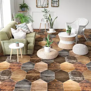 Ambiance-sticker Stickers tomettes sol parquet vintage anti-dérapantVendu parambiance-sticker