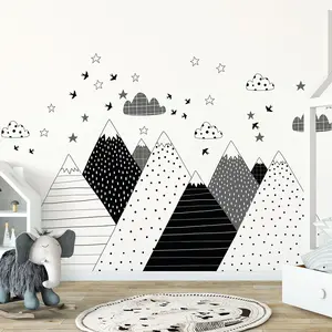 Ambiance-sticker Stickers enfant montagnes scandinaves saskaVendu parambiance-sticker