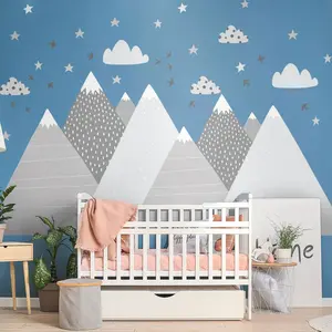 Ambiance-sticker Stickers enfant montagnes scandinaves rockaVendu parambiance-sticker