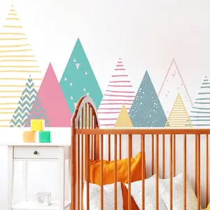 Ambiance-sticker Stickers enfant montagnes scandinaves lukaVendu parambiance-sticker