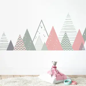 Ambiance-sticker Stickers enfant montagnes scandinaves maeka pas cher