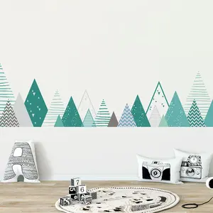 Ambiance-sticker Stickers enfant montagnes scandinaves kimkaVendu parambiance-sticker