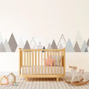 Ambiance-sticker Stickers enfant montagnes scandinaves valenrikaVendu parambiance-sticker