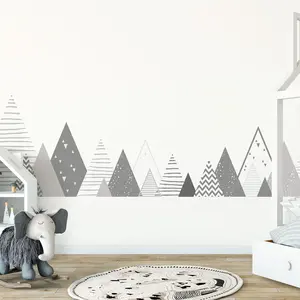 Ambiance-sticker Stickers enfant montagnes scandinaves grishkaVendu parambiance-sticker