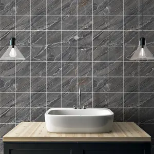 Ambiance-sticker 30 stickers carrelages marbre gris de melliehaVendu parambiance-sticker