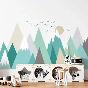 Ambiance-sticker Stickers enfant montagnes scandinaves weskaVendu parambiance-sticker
