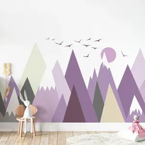 Ambiance-sticker Stickers enfant montagnes scandinaves jazkaVendu parambiance-sticker