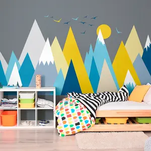 Ambiance-sticker Stickers enfant montagnes scandinaves betikaVendu parambiance-sticker