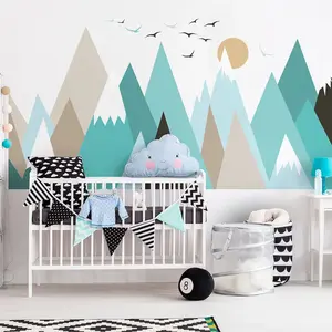 Ambiance-sticker Stickers enfant montagnes scandinaves guikaVendu parambiance-sticker