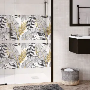 Ambiance Sticker Adhésif déco vitre - dépoli privatif - 200x40cm - feuilles de...Vendu parambiance-sticker