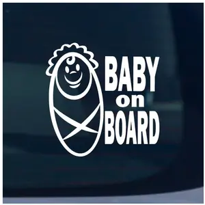 Ambiance-sticker Sticker Baby on board bébéVendu parambiance-sticker