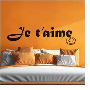 Ambiance-sticker Sticker Je t'aime médaille pas cher
