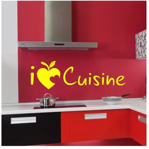 Ambiance-sticker Sticker I love cuisineVendu parambiance-sticker