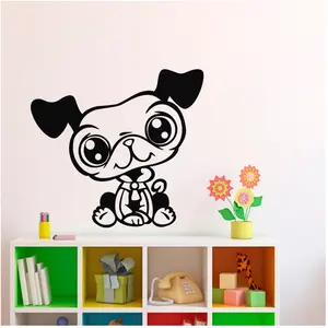 Ambiance-sticker Sticker Caricature chien aux grand yeuxVendu parambiance-sticker