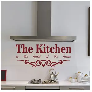 Ambiance-sticker Sticker The kitchen is the heart of the homeVendu parambiance-sticker