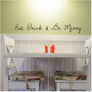 Ambiance-sticker Sticker Eat drink and be merryVendu parambiance-sticker