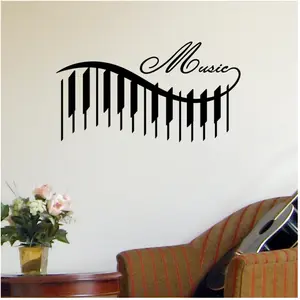 Ambiance-sticker Sticker Touches musicales pas cher