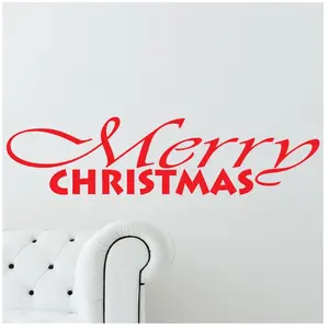 Ambiance-sticker Sticker Joyeux Noël - Anglais pas cher
