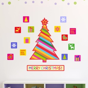 Ambiance-sticker Sticker Cadeaux de Noël
