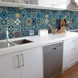 Ambiance-sticker 30 stickers carreaux de ciment azulejos domitiaVendu parambiance-sticker