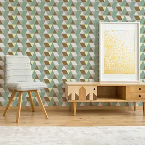 Ambiance-sticker Sticker papier peint scandinave gunter pas cher