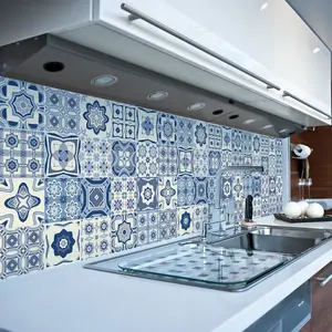 Comparateur de prix : 9 stickers carrelages azulejos madelina