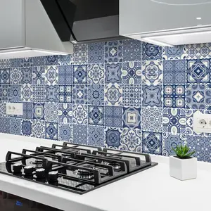 Ambiance-sticker 24 stickers carrelages azulejos isabellaVendu parambiance-sticker