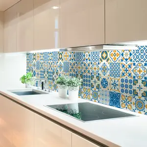 Ambiance-sticker 24 stickers carrelages azulejos estrellaVendu parambiance-sticker
