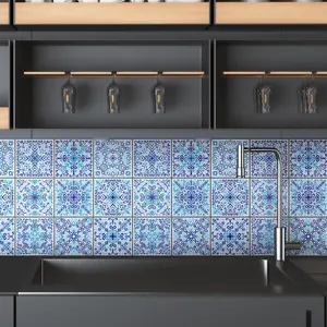 Ambiance-sticker 9 stickers carrelages azulejos SantinoVendu parambiance-sticker