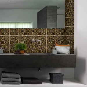 Ambiance-sticker 60 stickers carreaux de ciment oriental Safed