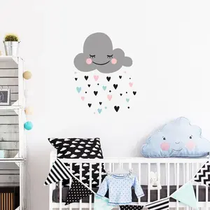 Comparateur de prix : Sticker nuage d'amour scandinave