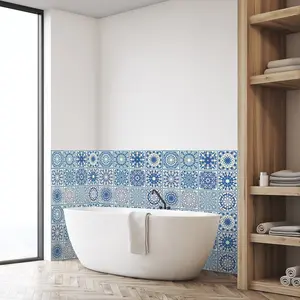 Ambiance-sticker 9 stickers carreaux de ciment azulejos DesiderioVendu parambiance-sticker