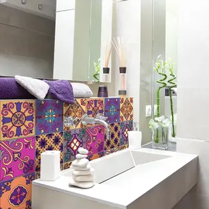 Ambiance-sticker 9 stickers carrelages azulejos Gavino pas cher