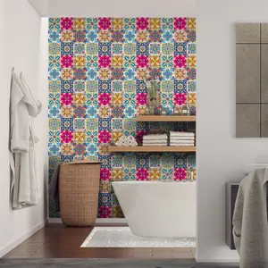 Ambiance-sticker 9 stickers carreaux de ciment azulejos ToniaVendu parambiance-sticker