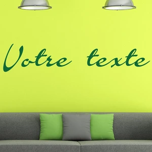 Susino Sticker Texte Personnalisable Calligraphie vintageVendu parambiance-sticker