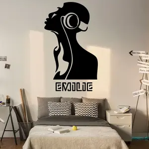 Ambiance-sticker Sticker prénom personnalisable Musique soulVendu parambiance-sticker