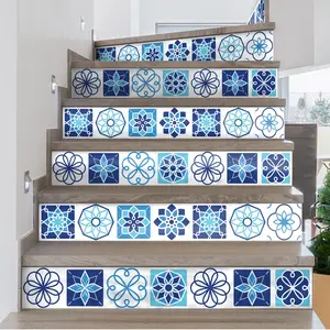 Ambiance-sticker Stickers escalier carreaux de ciment Tofinto x 2Vendu parambiance-sticker