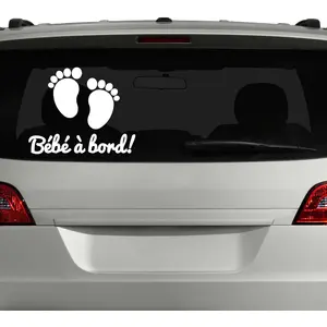 Ambiance-sticker Sticker auto bébé à bord pas cher