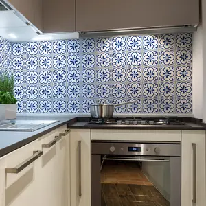 Ambiance-sticker 30 stickers carreaux de ciment azulejos ArohaVendu parambiance-sticker