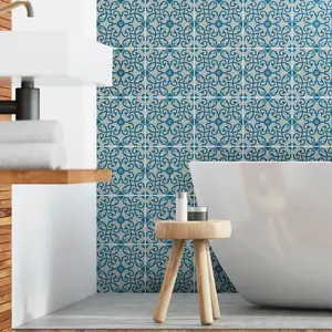 Ambiance-sticker 9 stickers carreaux de ciment azulejos ShanaVendu parambiance-sticker