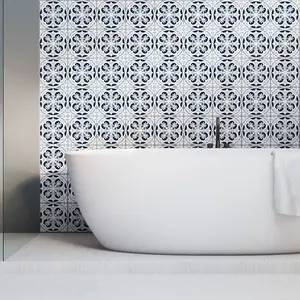 Ambiance-sticker 24 stickers carrelages azulejos Eduarda pas cher