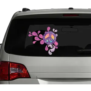 Ambiance-sticker Sticker voiture peace and love designVendu parambiance-sticker