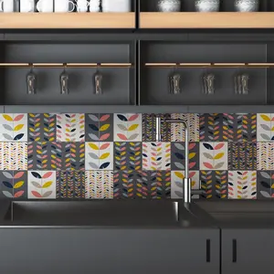 Comparateur de prix : Ambiance-sticker 9 stickers carrelages scandinave Kalvin