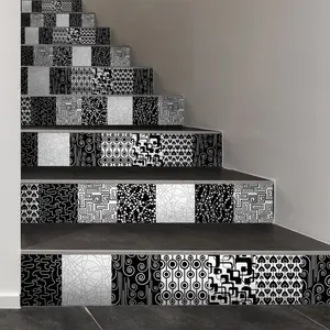 Ambiance-sticker Stickers escalier carreaux de ciment Meja x 2Vendu parambiance-sticker