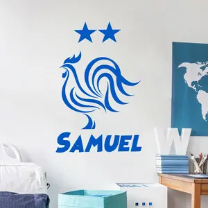 Ambiance-sticker Sticker prénom personnalisable France championneVendu parambiance-sticker