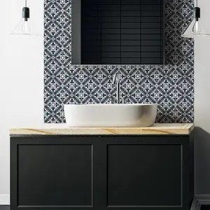 Ambiance-sticker 24 stickers carreaux de ciment azulejos RocioVendu parambiance-sticker
