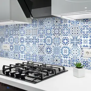 Ambiance-sticker 24 stickers carreaux de ciment azulejos trianoVendu parambiance-sticker